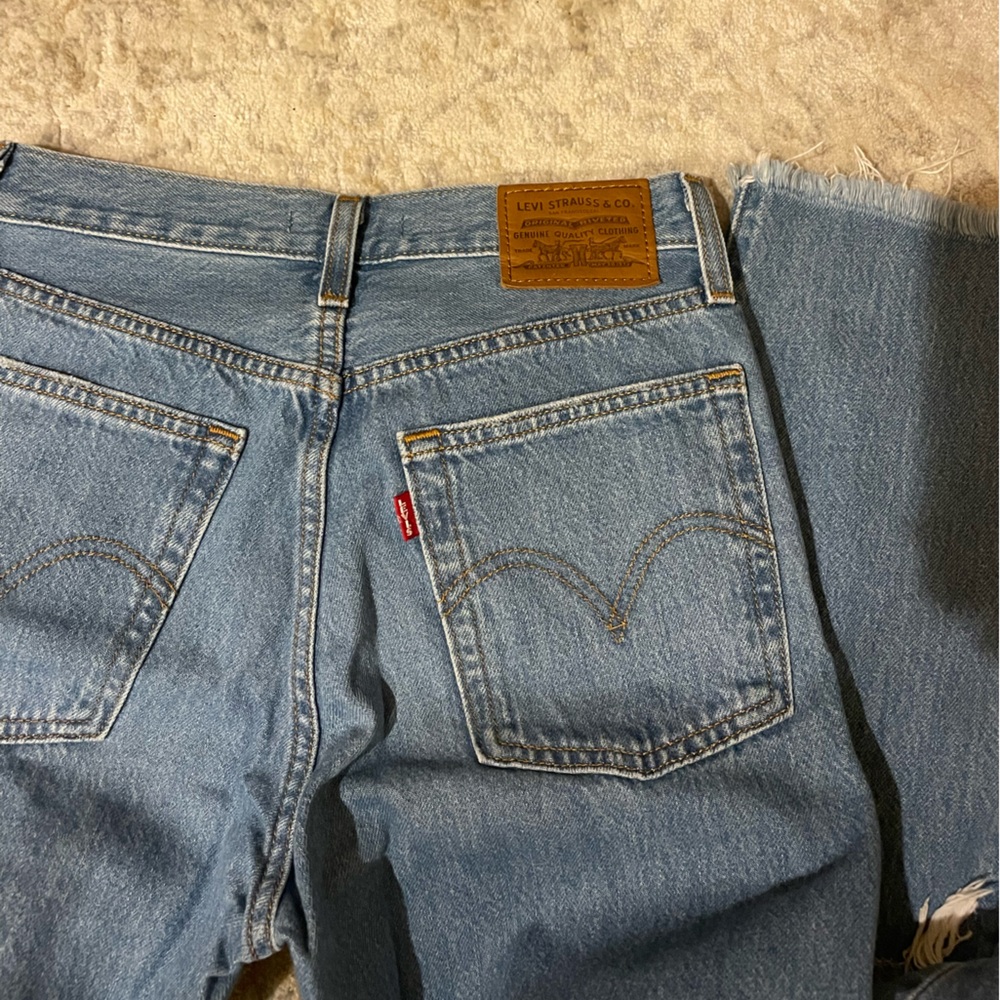Wedgie straight Levi jeans